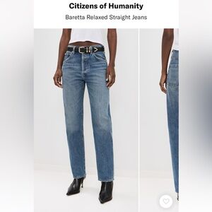 Citizens of Humanity Baretta Relaxed Straight Jeans